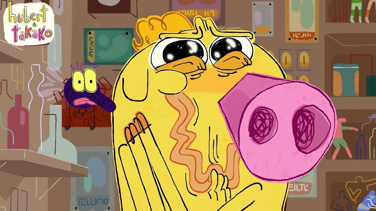 Hubert & Takako backdrop