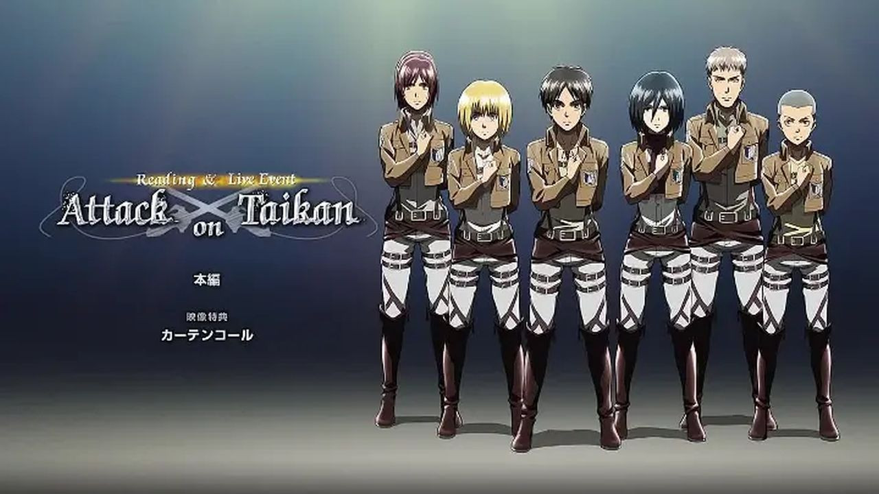 Attack on Taikan backdrop