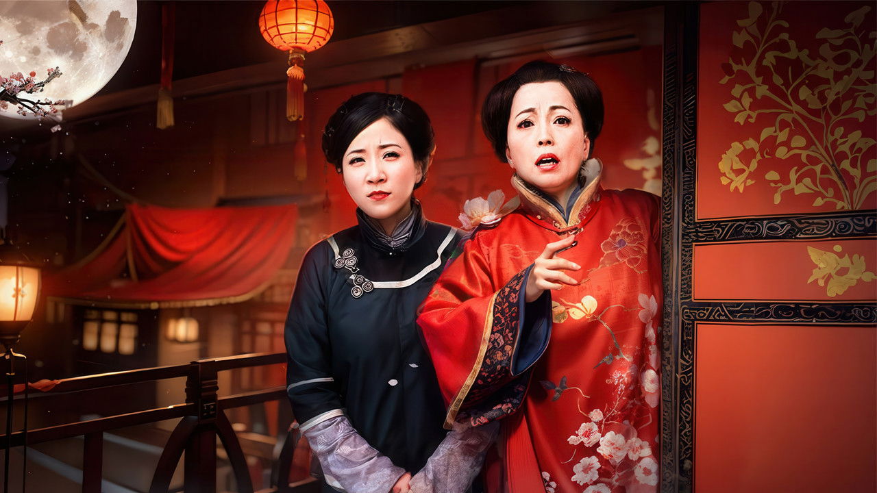 Happy Mother-in-Law, Pretty Daughter-in-Law backdrop