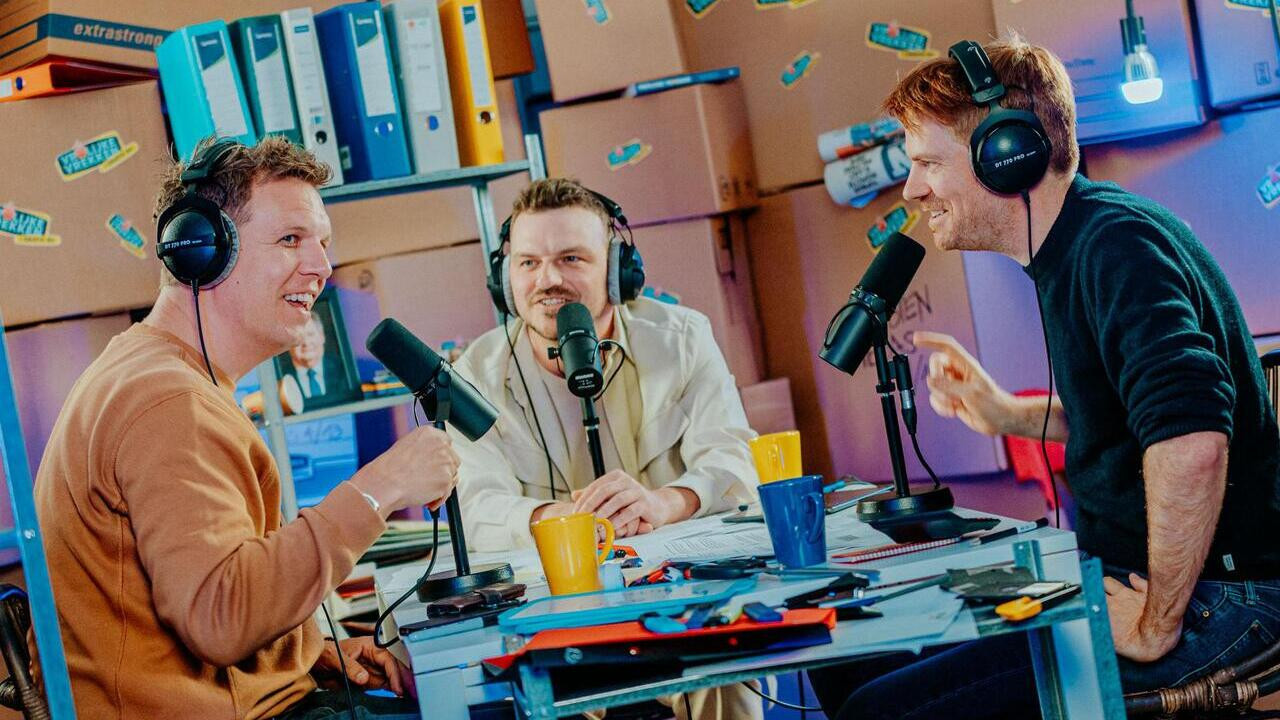 Vrolijke Vrekken + Gratis Bv backdrop