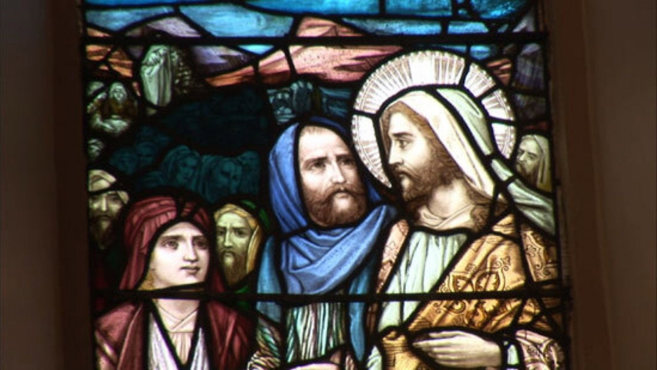 신의 길 인간의 길 backdrop