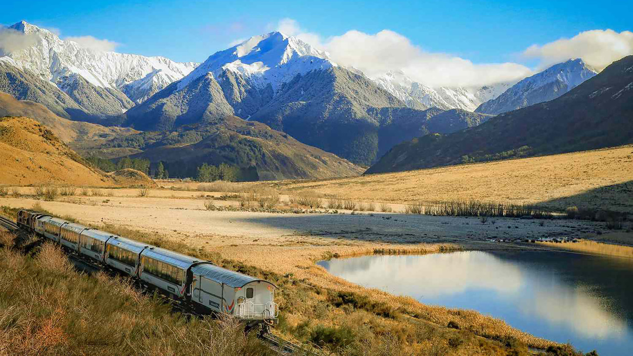 New Zealand by Train backdrop