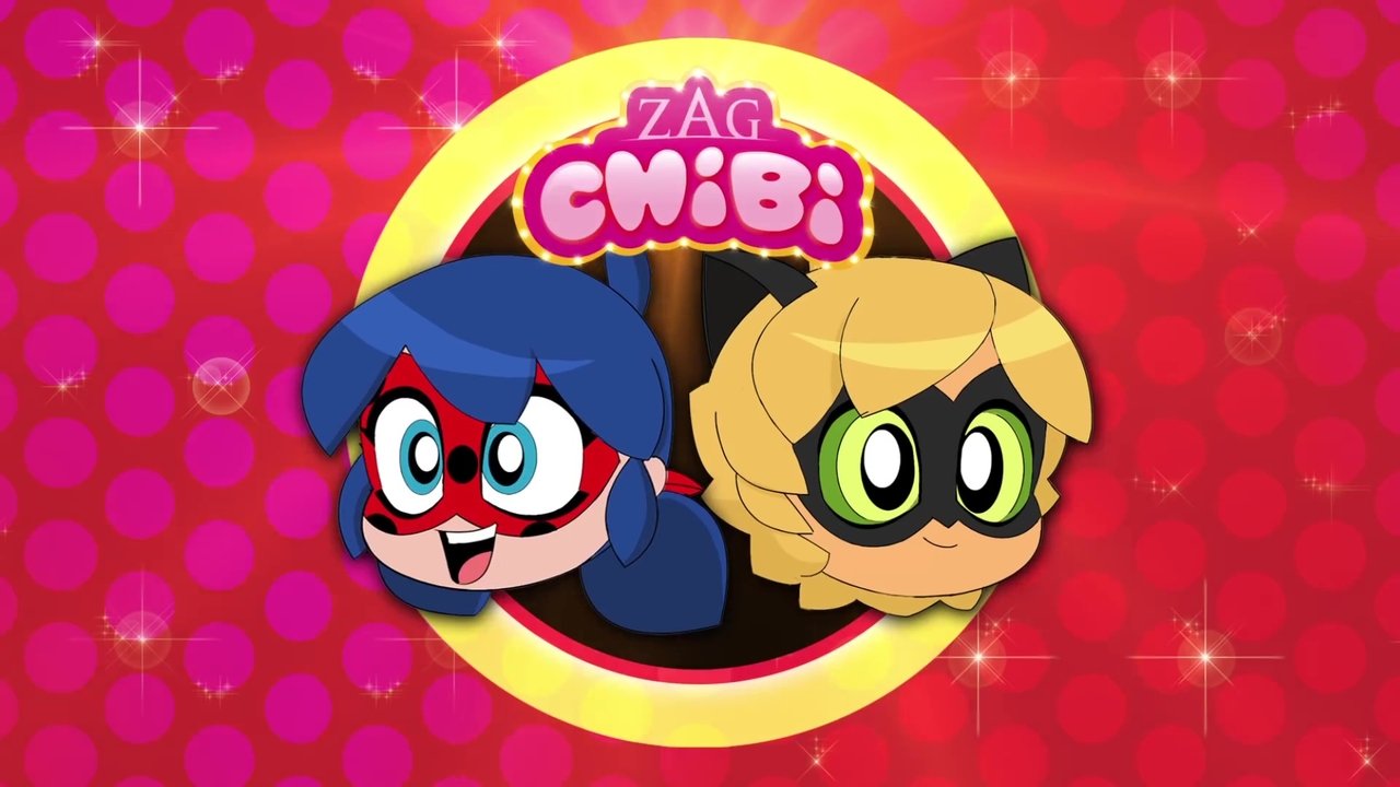 Miraculous Chibi backdrop