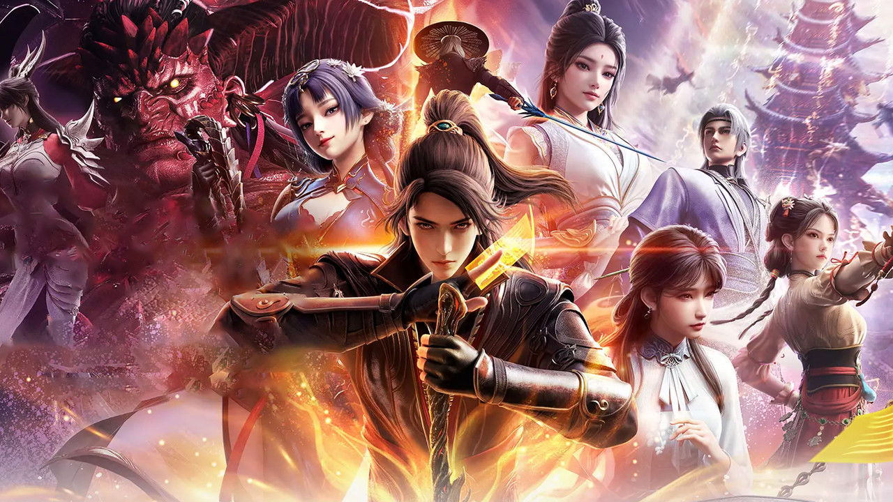 The Gate Of Mystical Realm backdrop