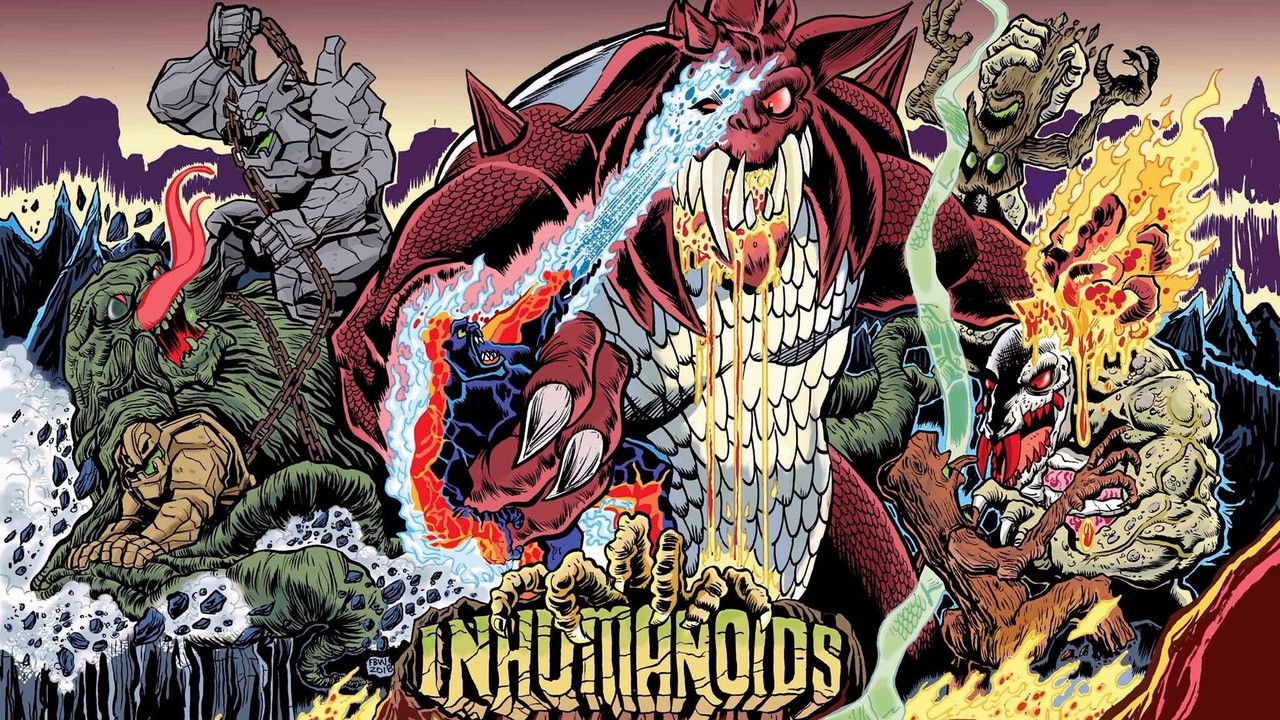 Inhumanoids backdrop