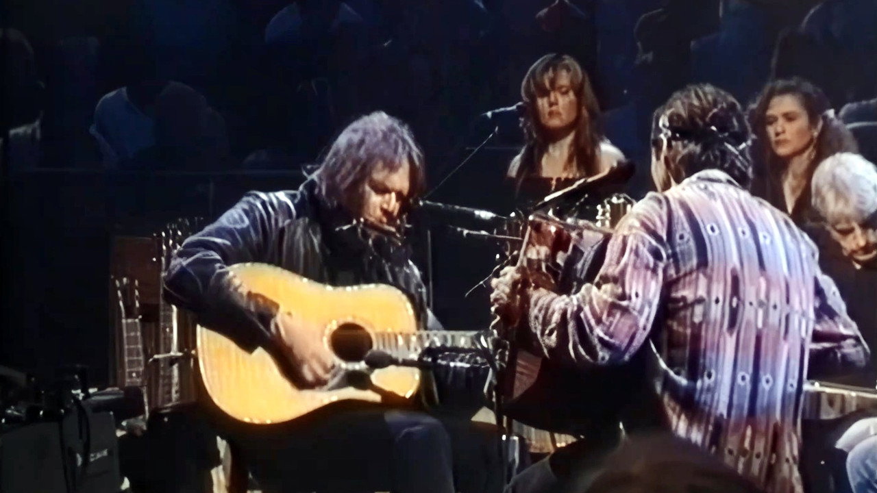 Neil Young: MTV Unplugged backdrop