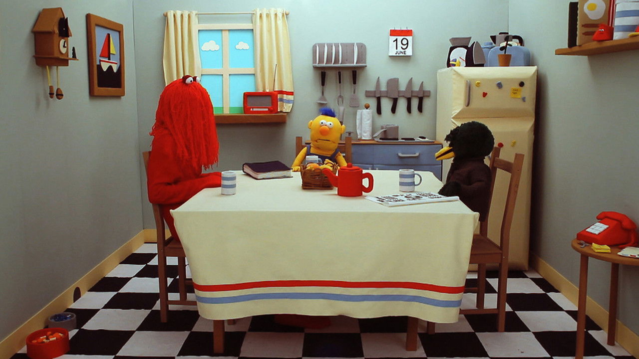 Don't Hug Me I'm Scared backdrop