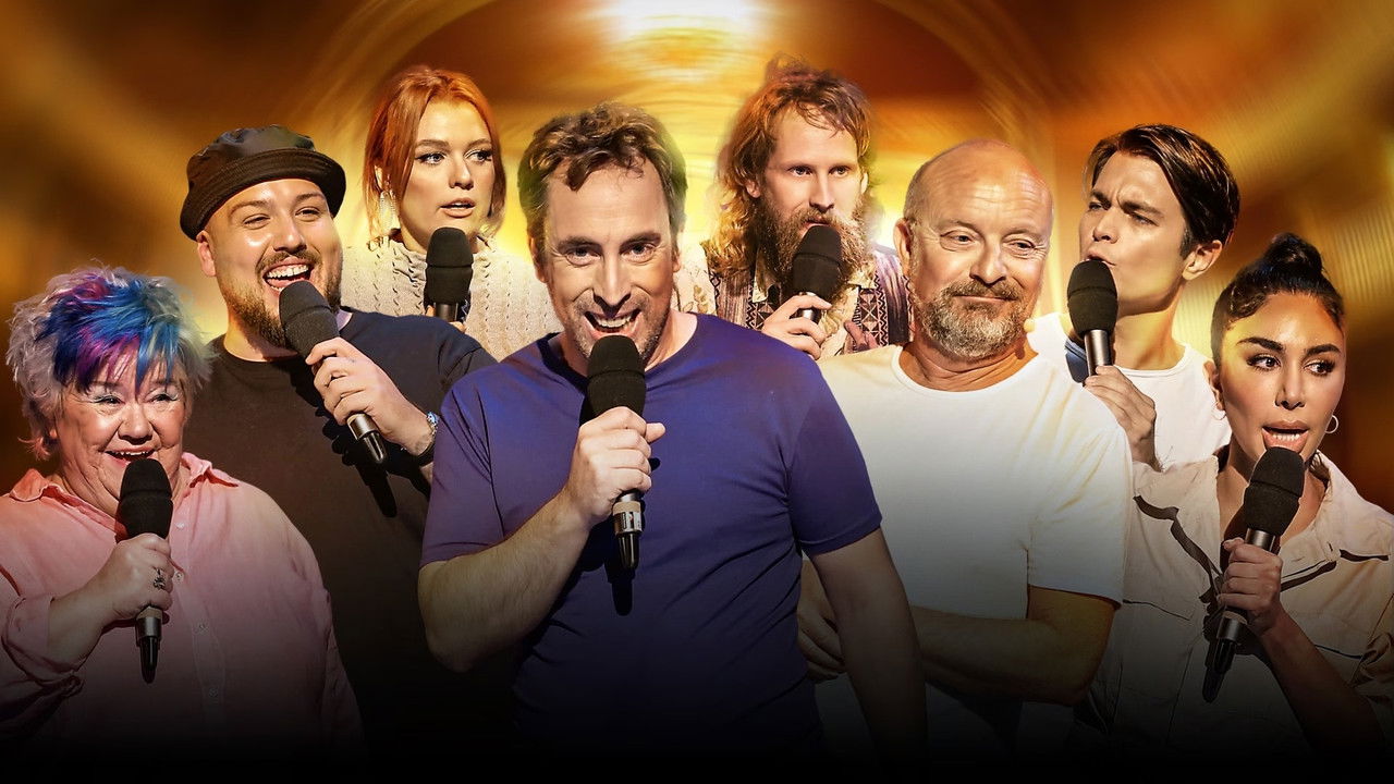 Standup sketch show backdrop