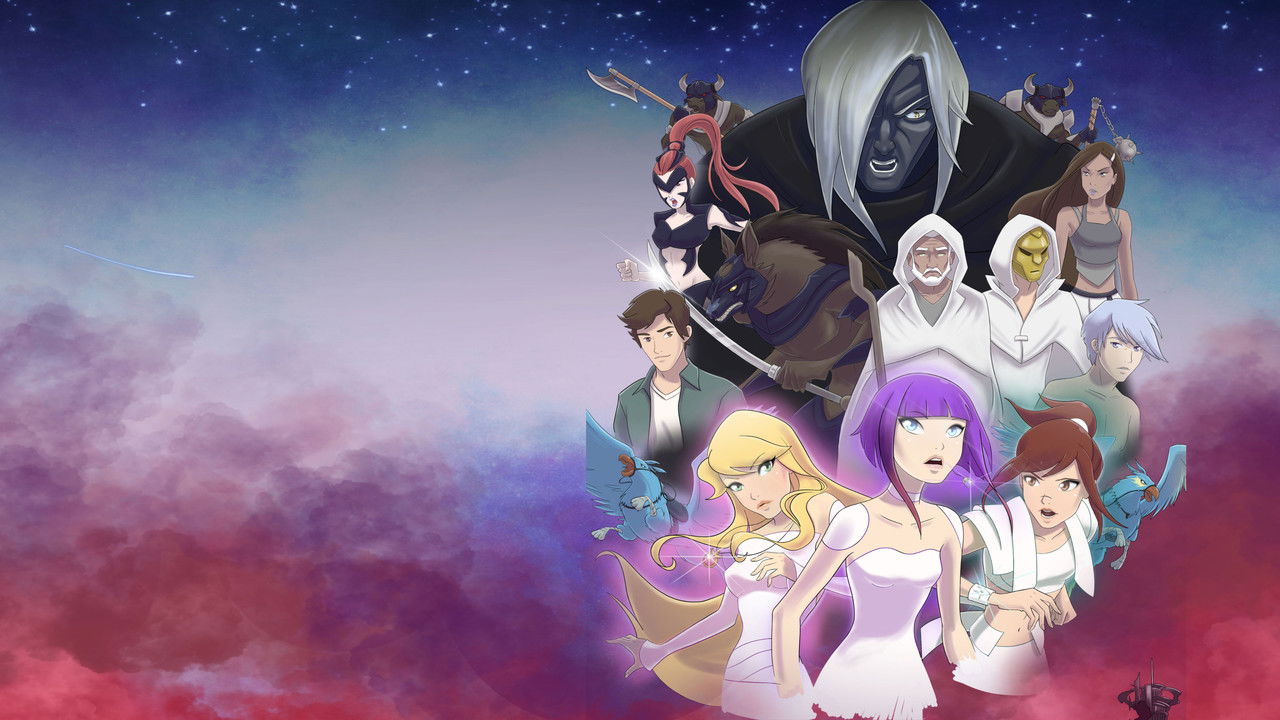 Girls of Olympus backdrop