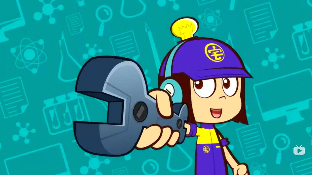 开心超人联盟之神奇实验室 backdrop