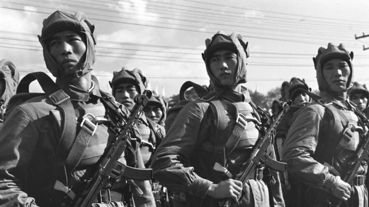 中华人民共和国1953年国庆阅兵 backdrop