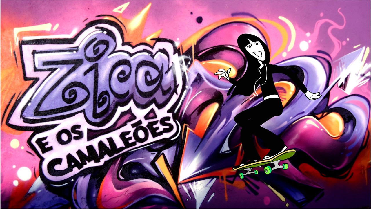 Zica e os Camaleões backdrop
