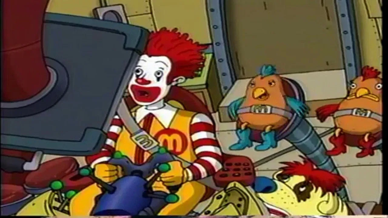 The Wacky Adventures of Ronald McDonald: The Visitors from Outer Space backdrop