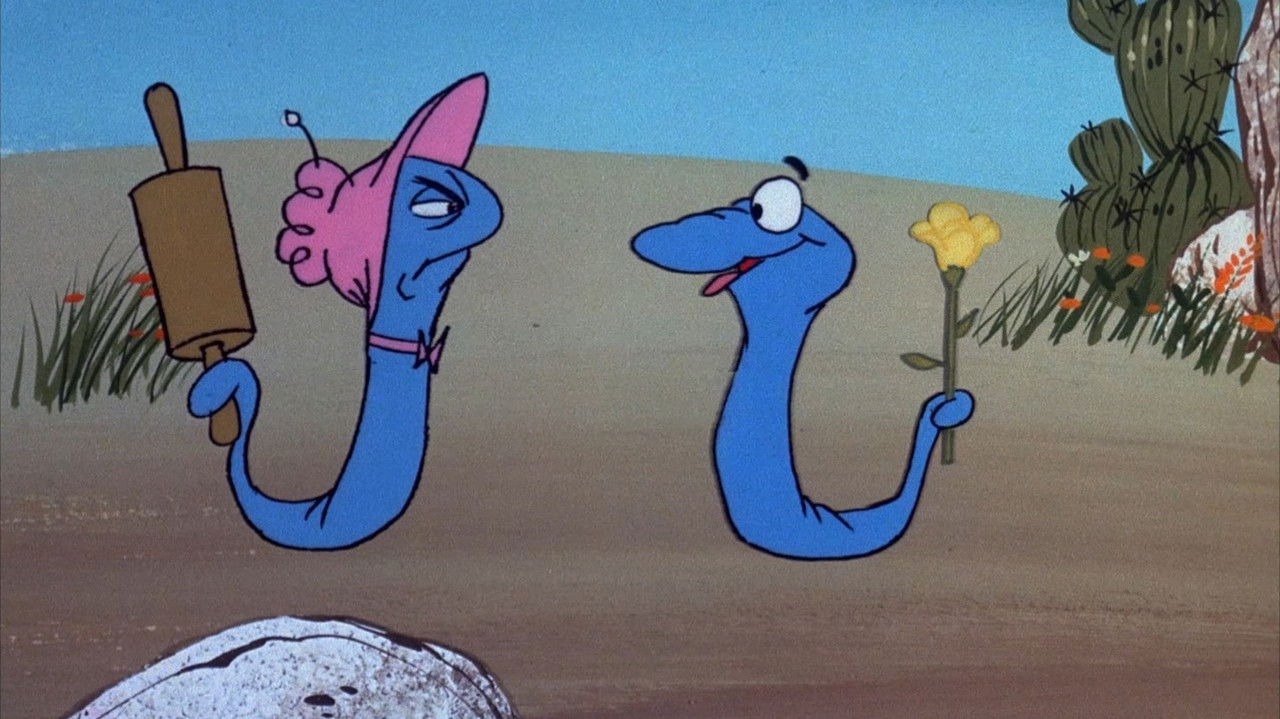 The Blue Racer backdrop