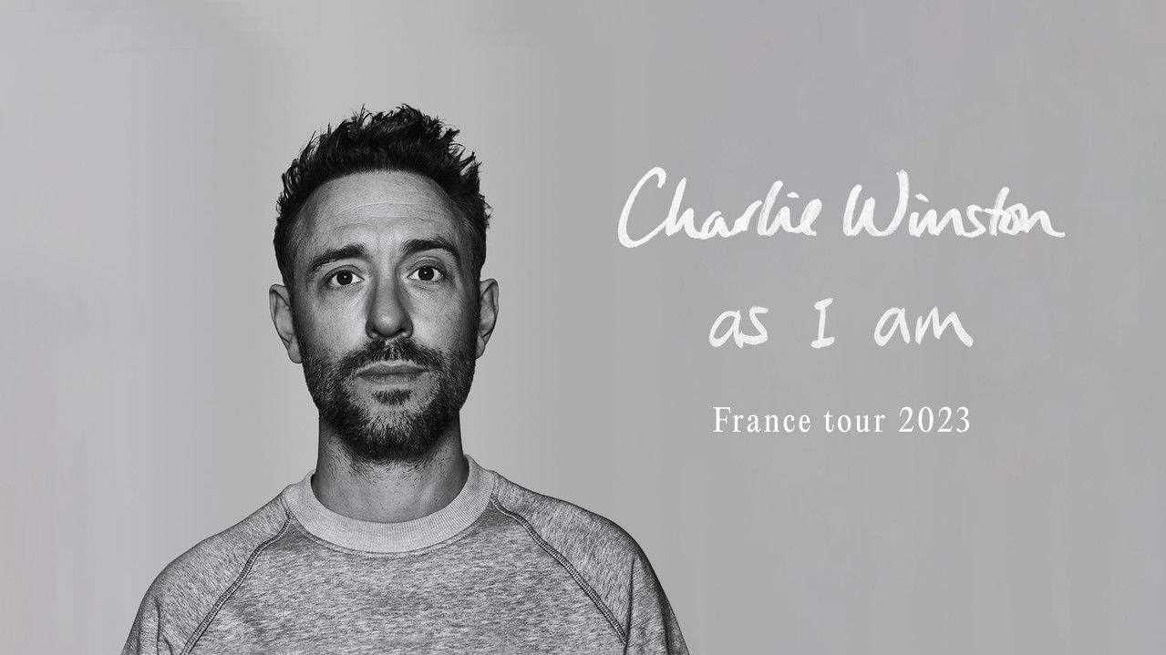 Charlie Winston : As I am Tour 2023 backdrop