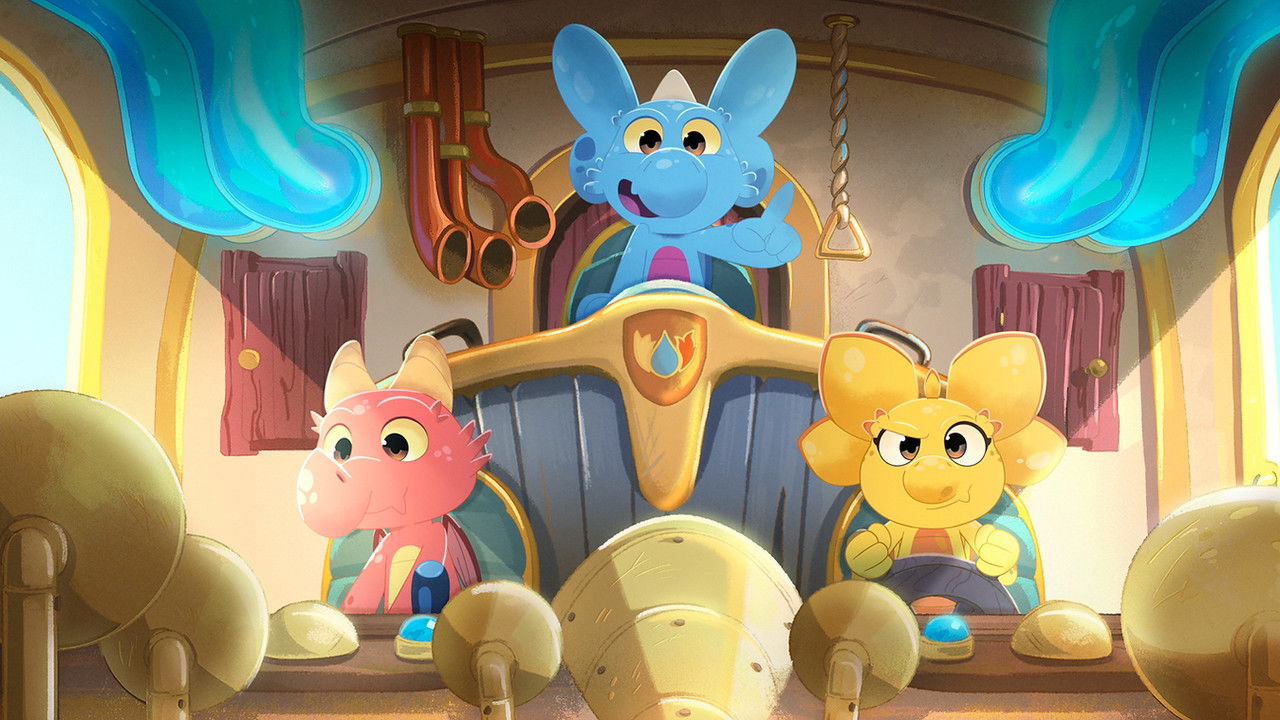 Azuro and the Dragon Squad backdrop