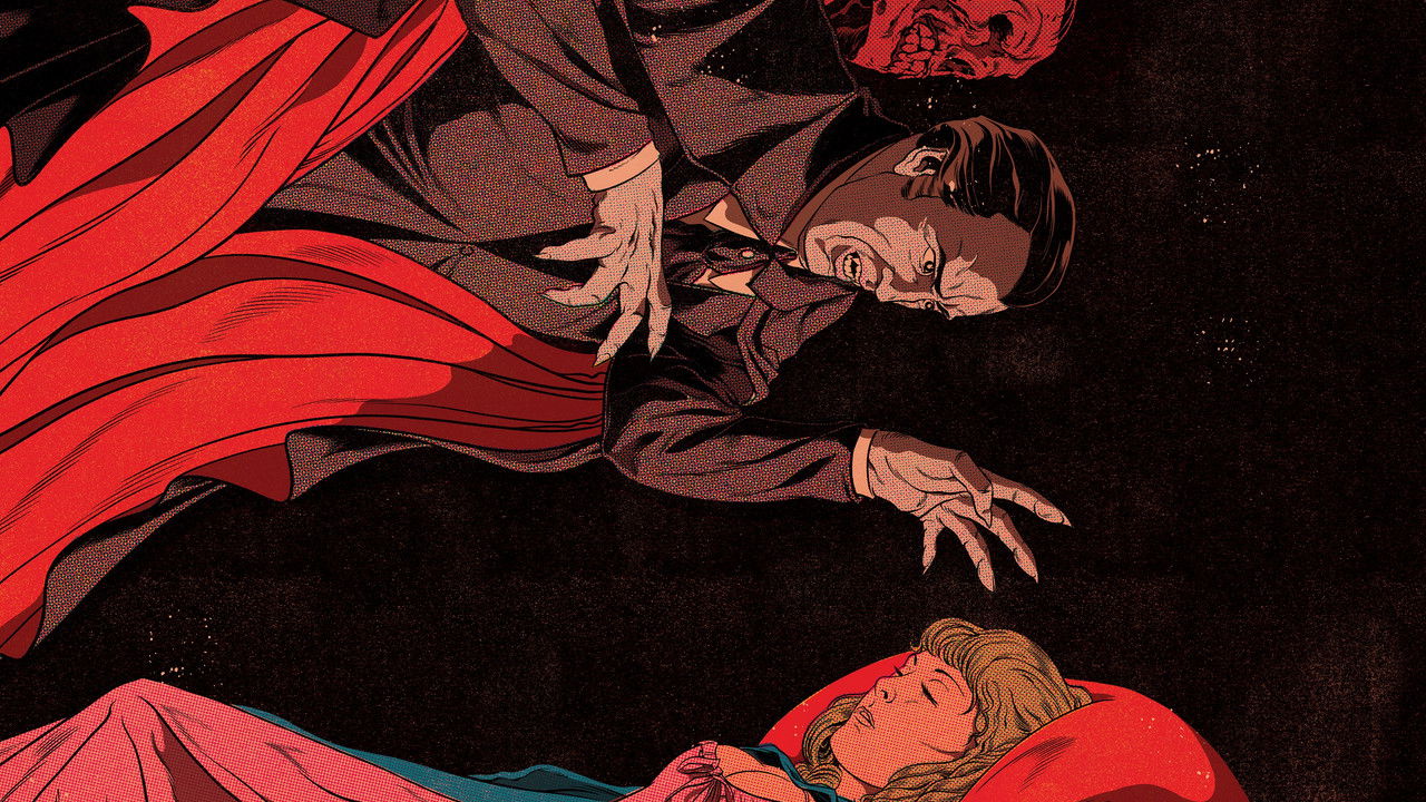 Scars of Dracula backdrop