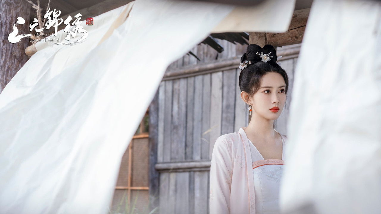 Beautiful Lantern Festival backdrop