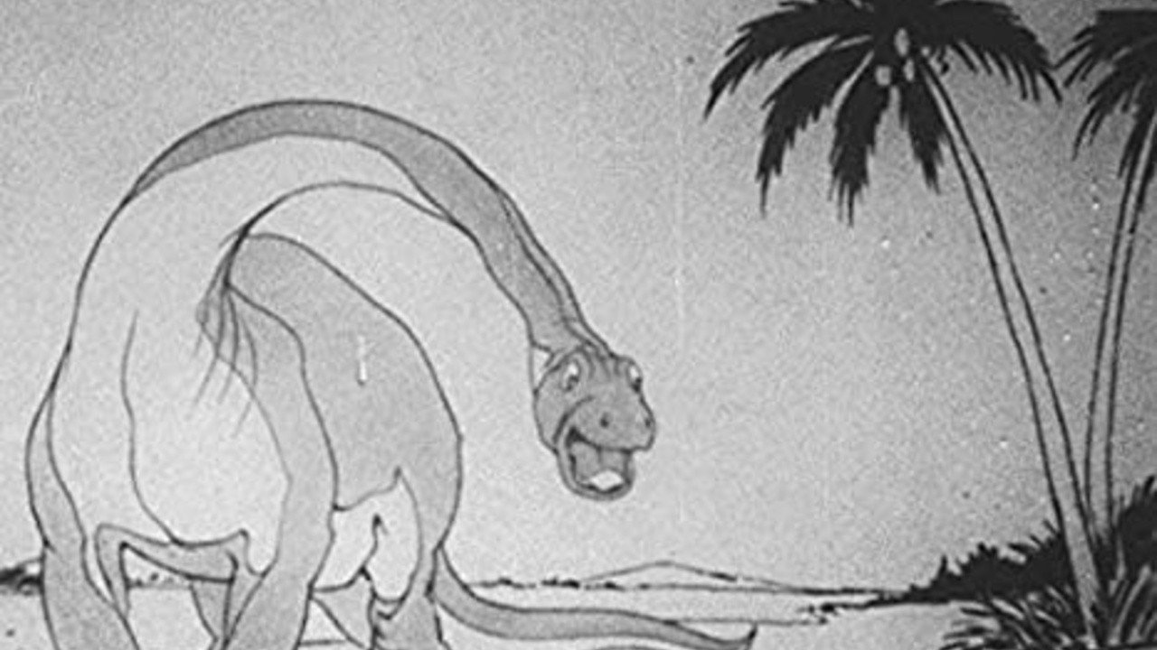 Gertie the Dinosaur backdrop