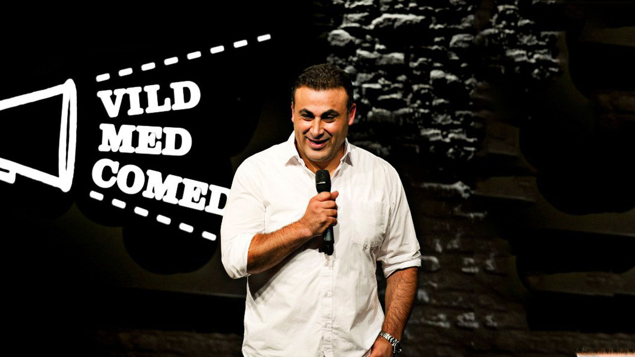 Vild med Comedy backdrop