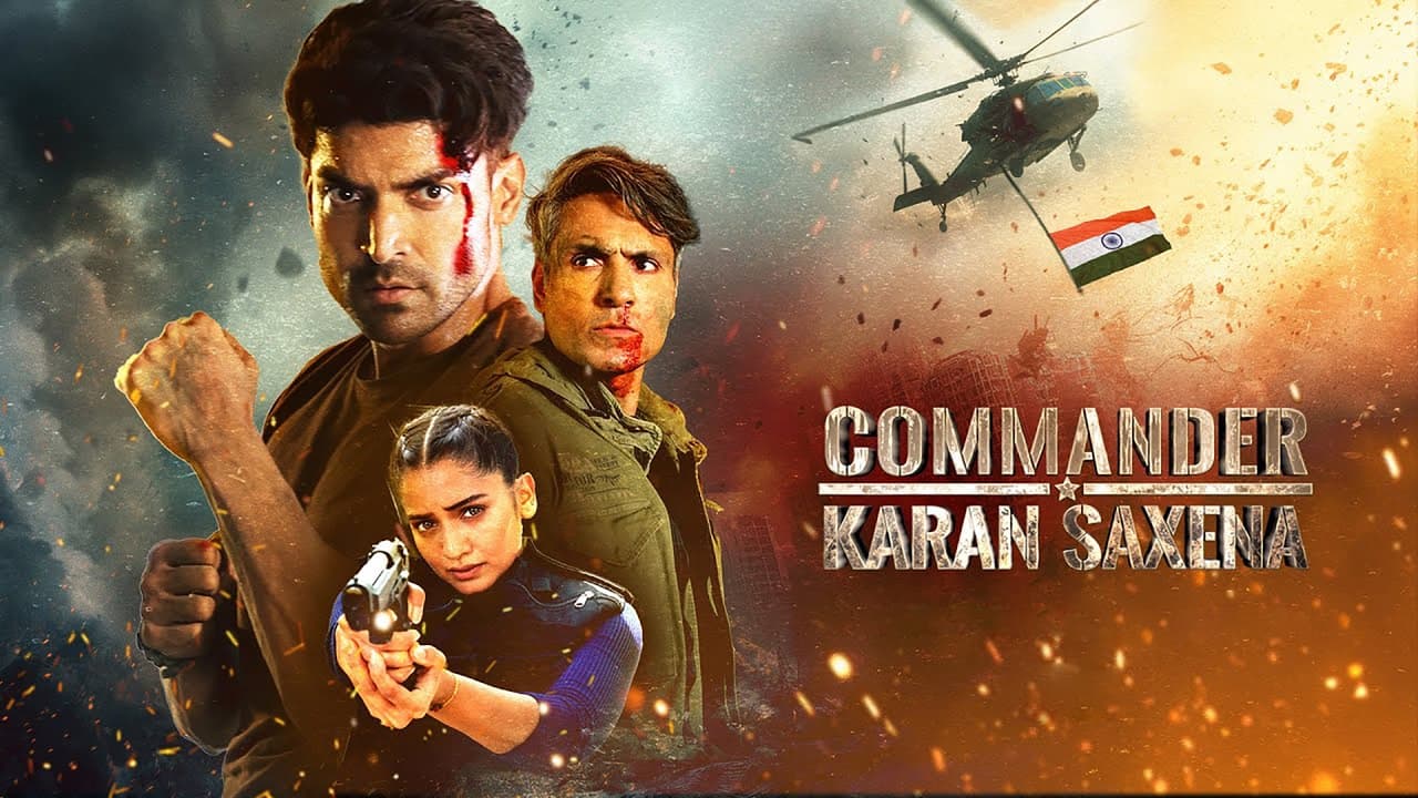 Commander Karan Saxena backdrop