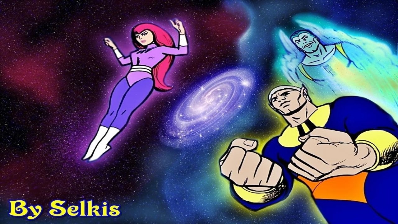 Birdman and the Galaxy Trio backdrop