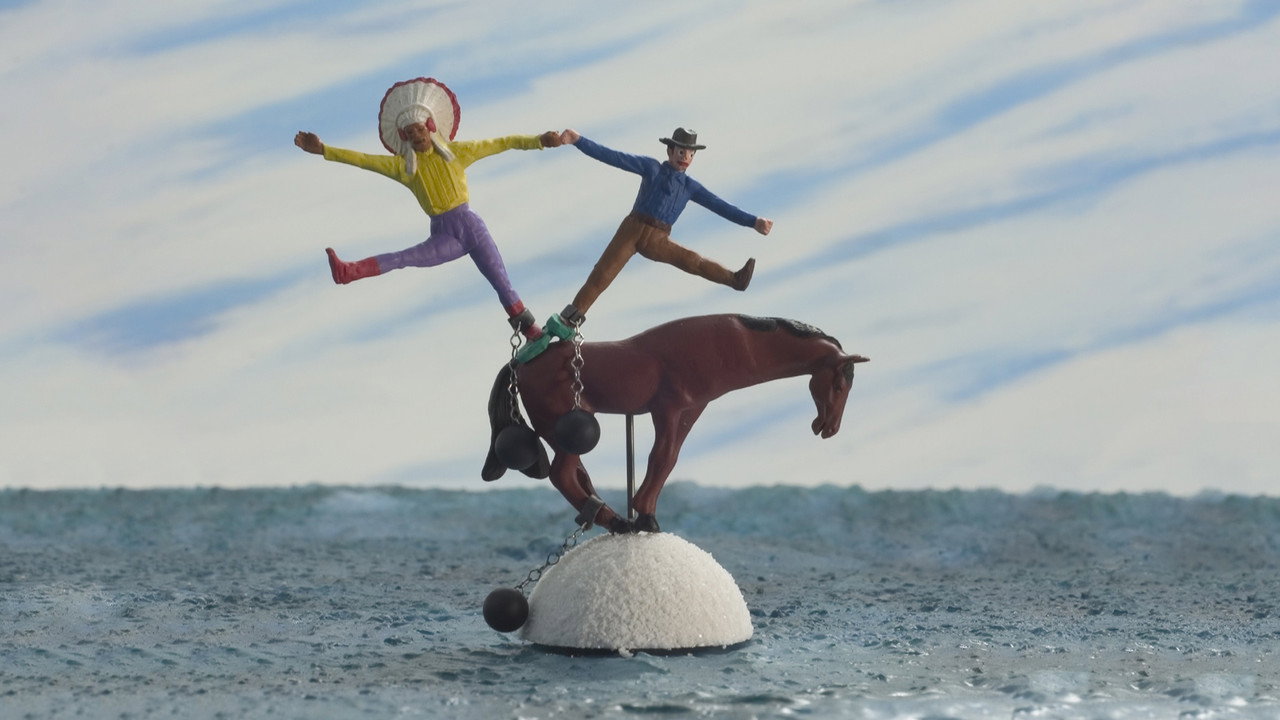 A Town Called Panic backdrop