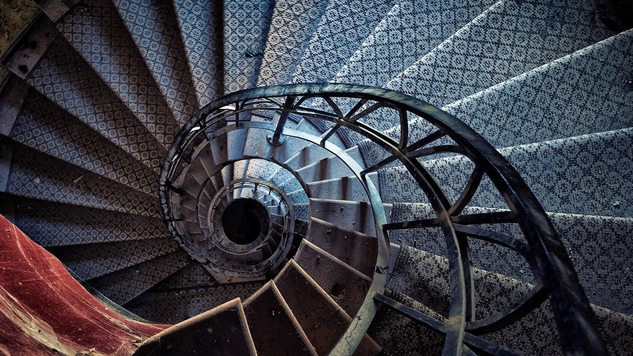 Винтовая лестница backdrop