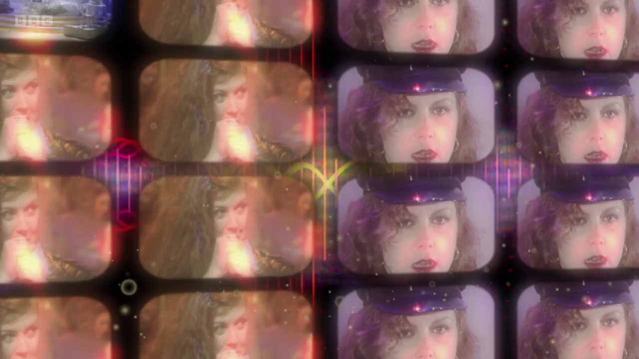 Kirsty MacColl at the BBC backdrop