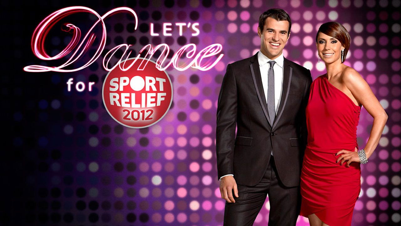 Let's Dance for Sport Relief backdrop