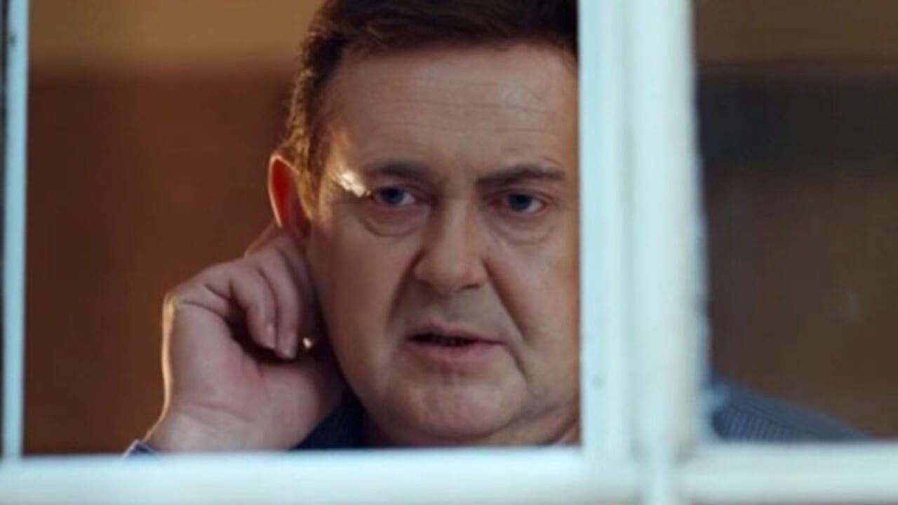 The Man at the Window backdrop