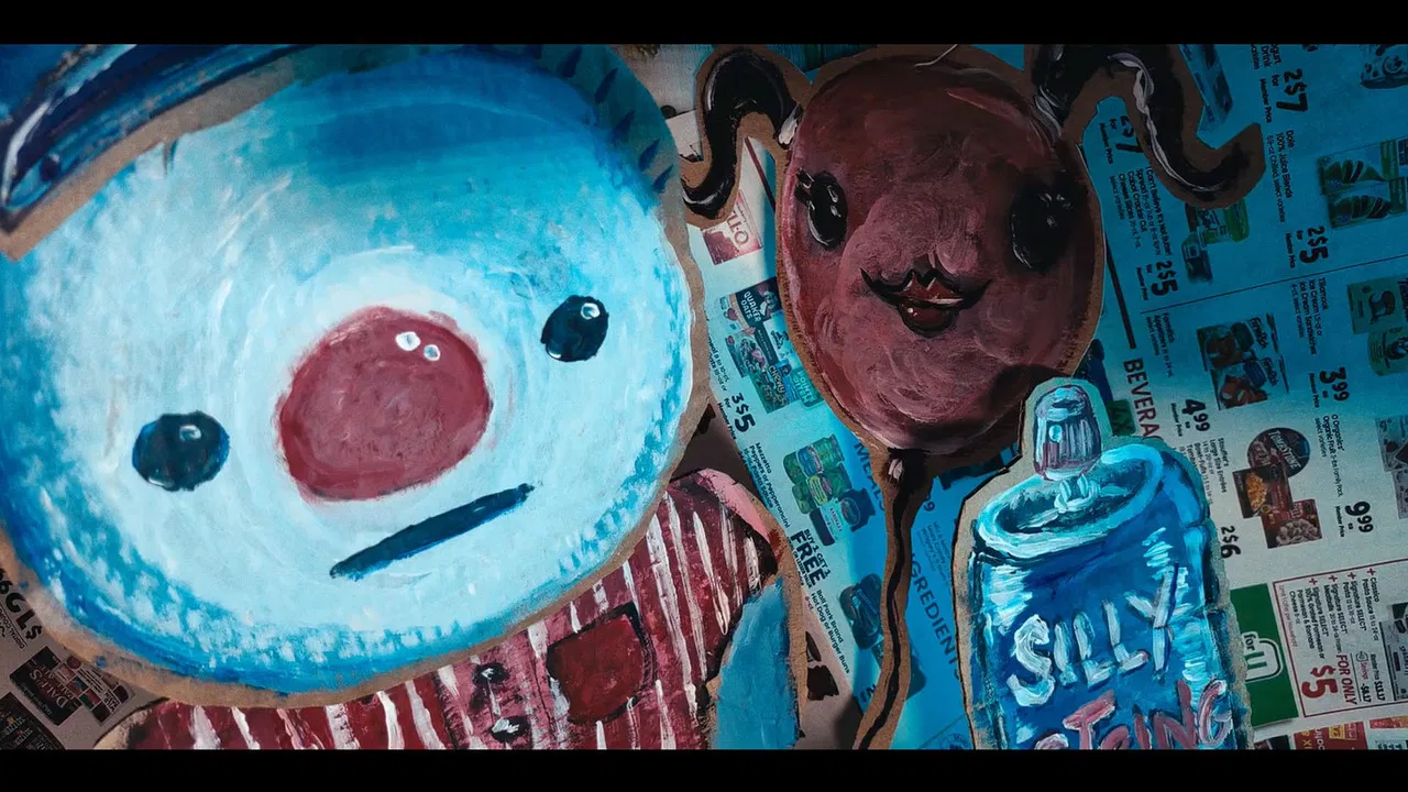 The Day the Clown Died backdrop