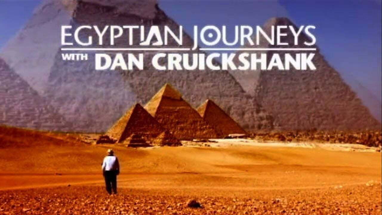Egyptian Journeys with Dan Cruickshank backdrop