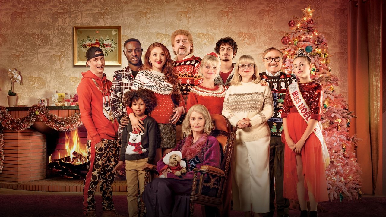 Christmas with the Tuches backdrop