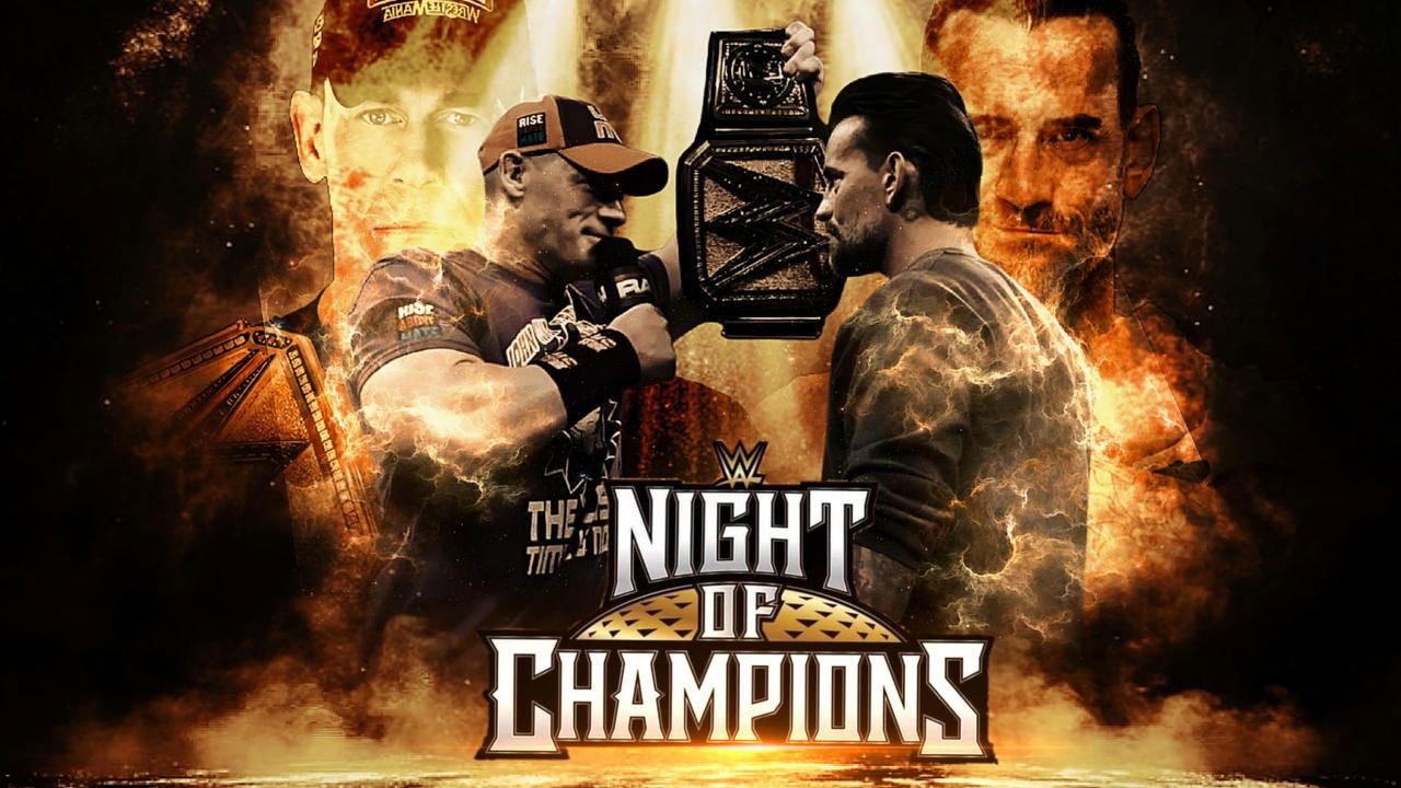WWE Night of Champions 2025 backdrop