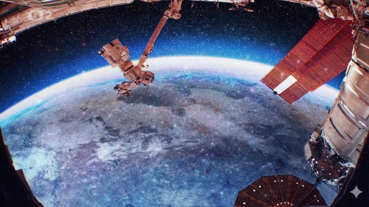 Československý vesmír backdrop