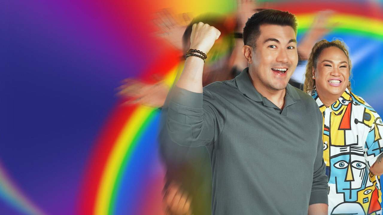 Rainbow Rumble backdrop