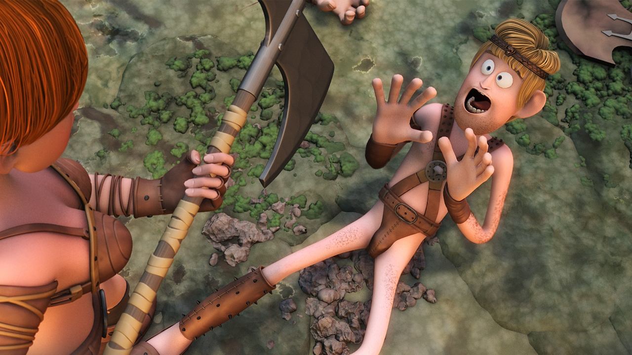 Ronal the Barbarian backdrop