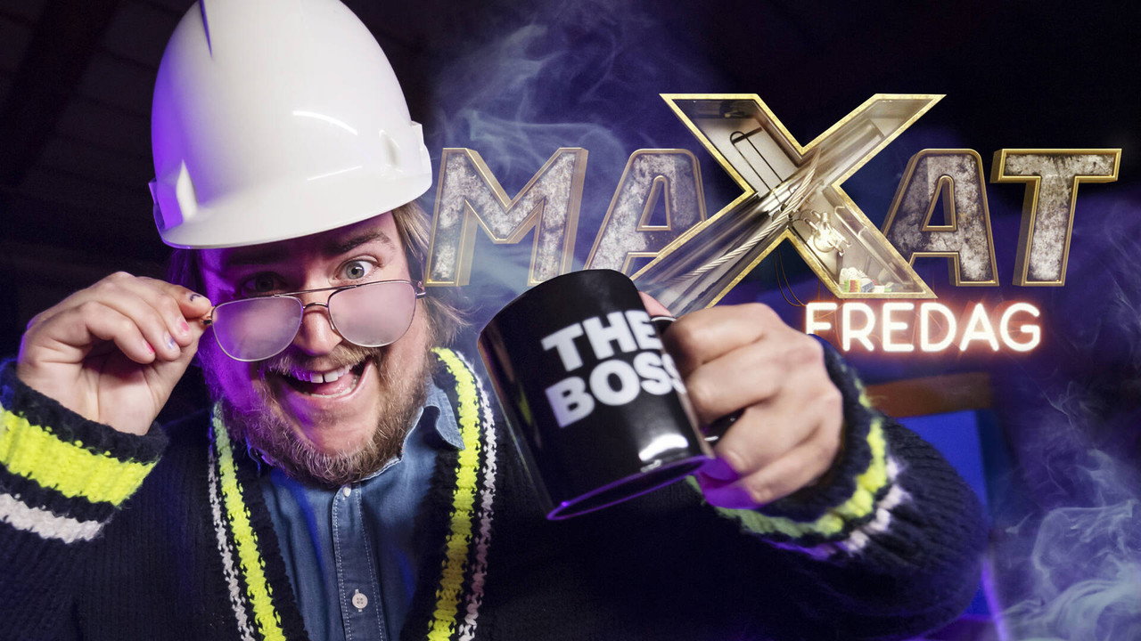 Maxat Fredag! backdrop