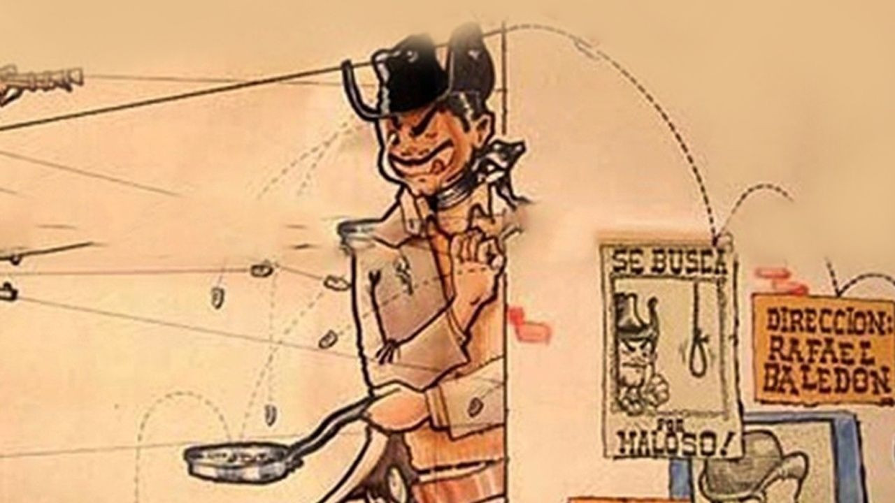 El tragabalas backdrop