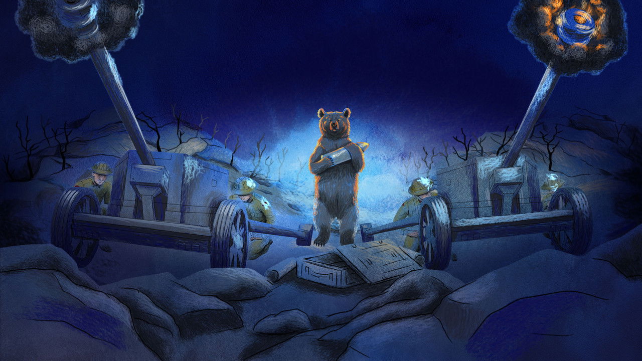 A Bear Named Wojtek backdrop