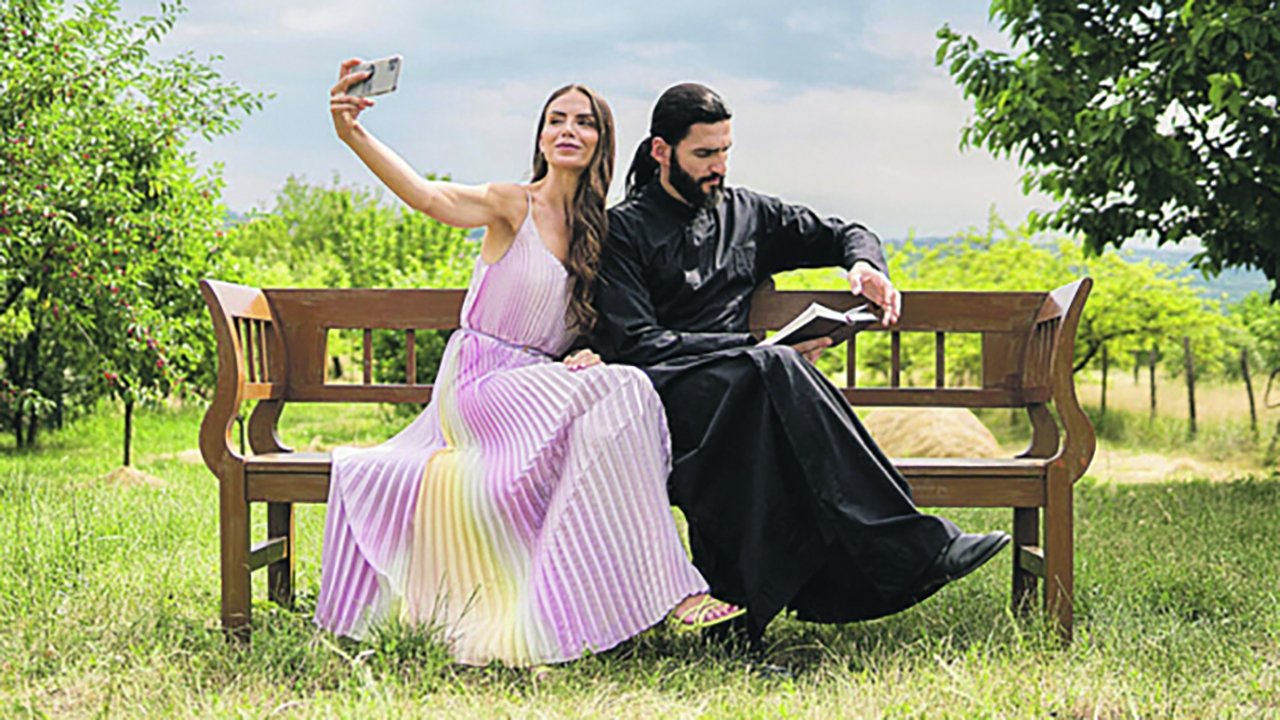 Priest's Wife backdrop