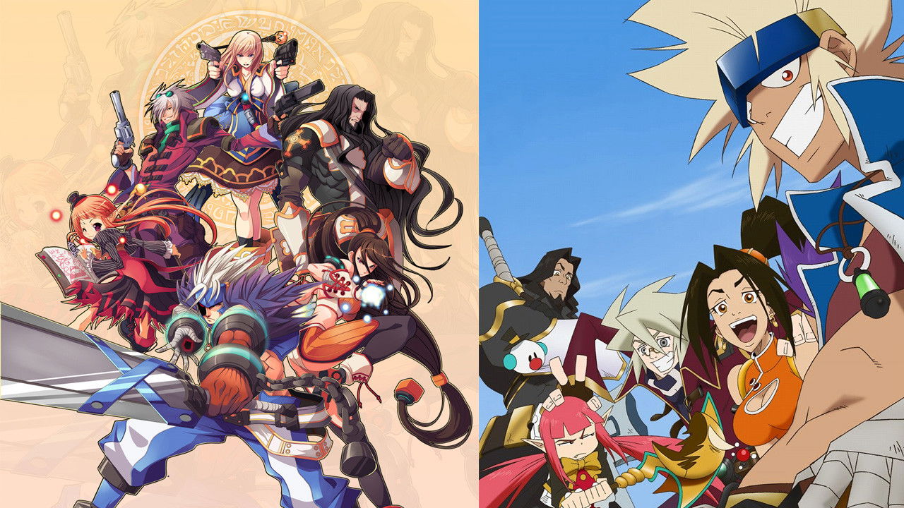 Slap Up Party: Arad Senki backdrop