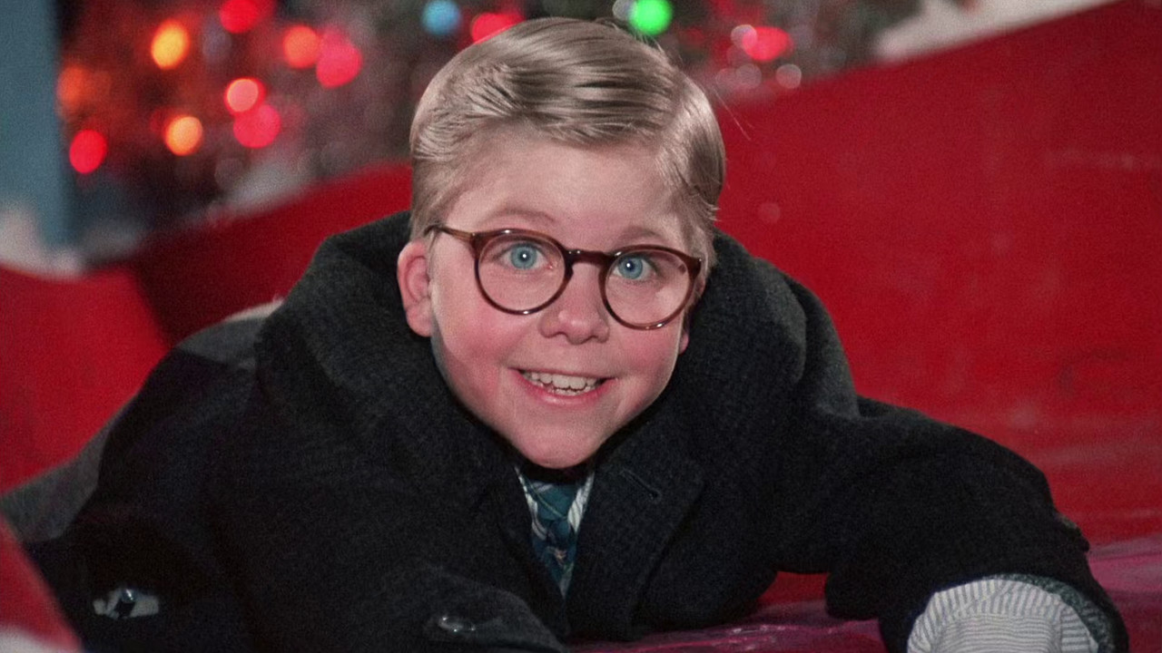 A Christmas Story backdrop
