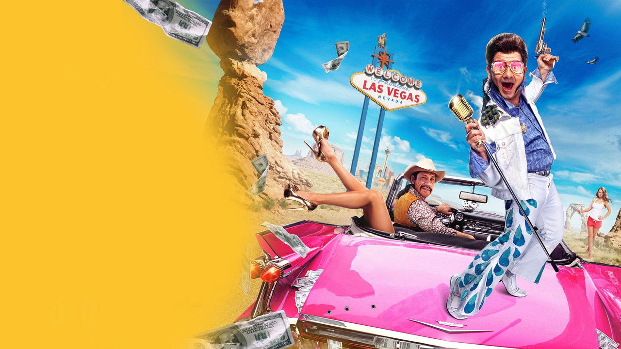 Ticket to Vegas backdrop