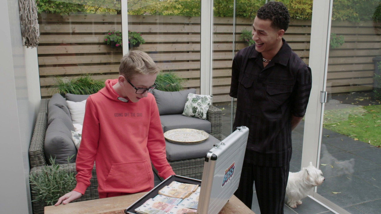 Teenage Boss backdrop