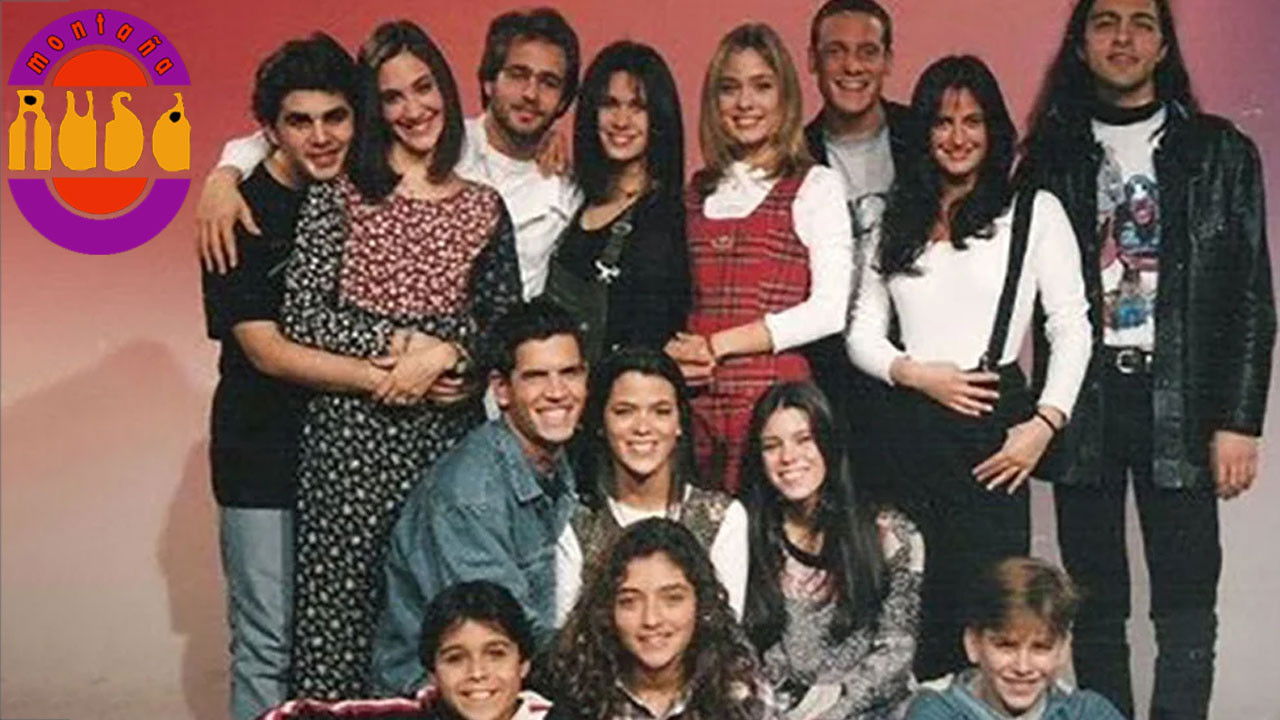 Montaña rusa backdrop