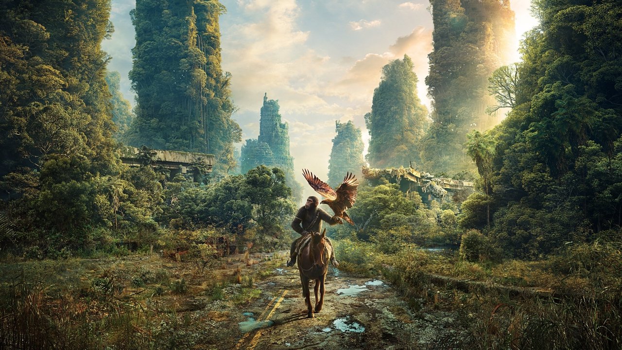 Kingdom of the Planet of the Apes backdrop