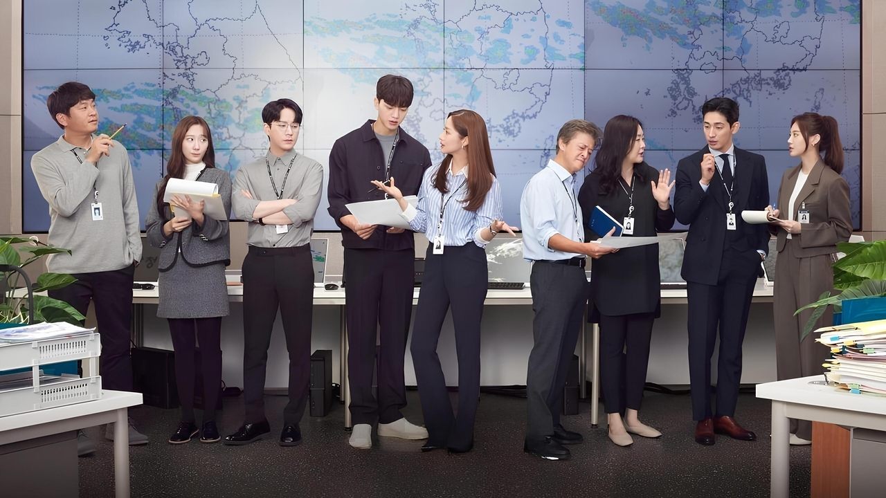 Forecasting Love and Weather backdrop