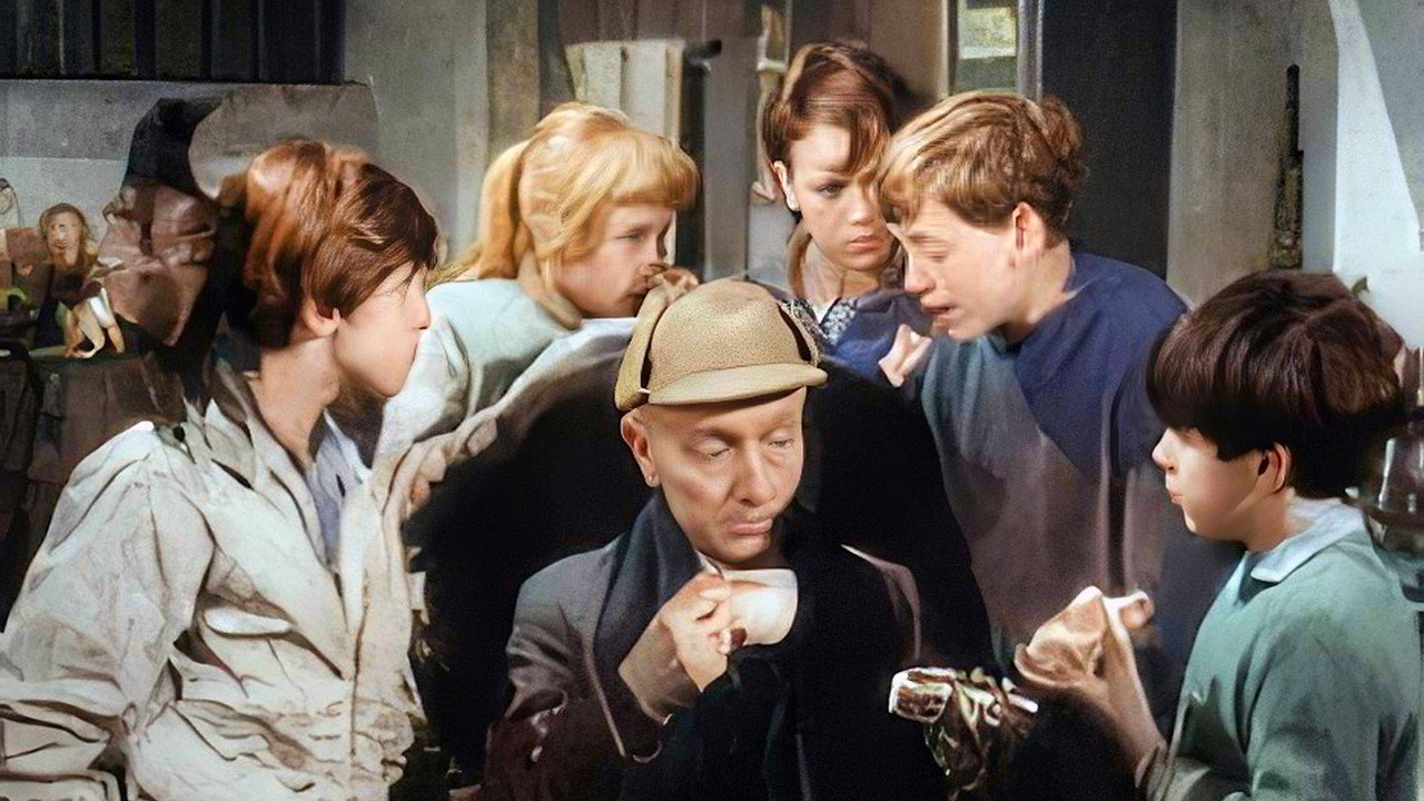 Five Have a Mystery to Solve backdrop